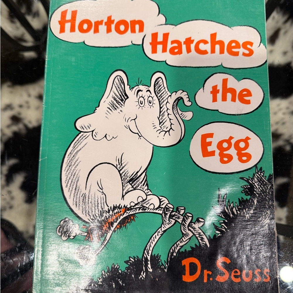 Dr. Seuss Green and Orange 'Horton Hatches the Egg' Book